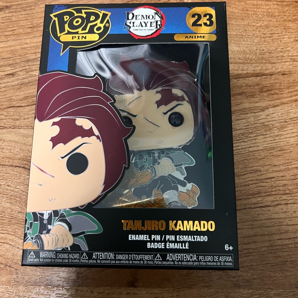 Funko Pop Pin Tanjiro Kamado Demon Slayer